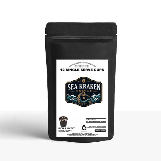 12 Pack Single Serve Coffee Capsules