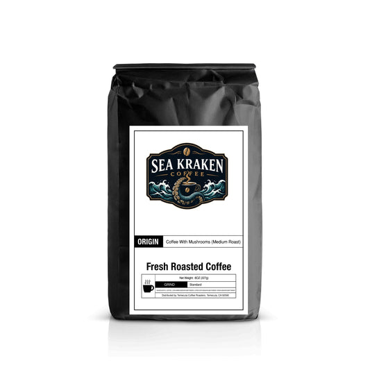 Coffee with Mushrooms Medium Roast